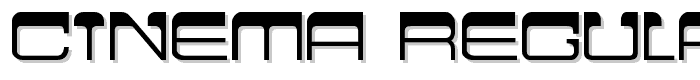 Cinema Regular font